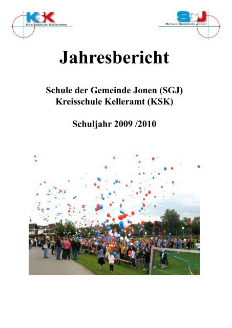 Jahresbericht 2010 - Schule Jonen