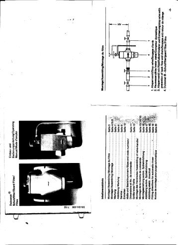 Bedienungsanleitung Dulcofiltflansch - Dulcopur