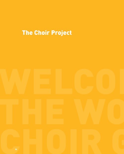 World Choir Games 2014 - Programme