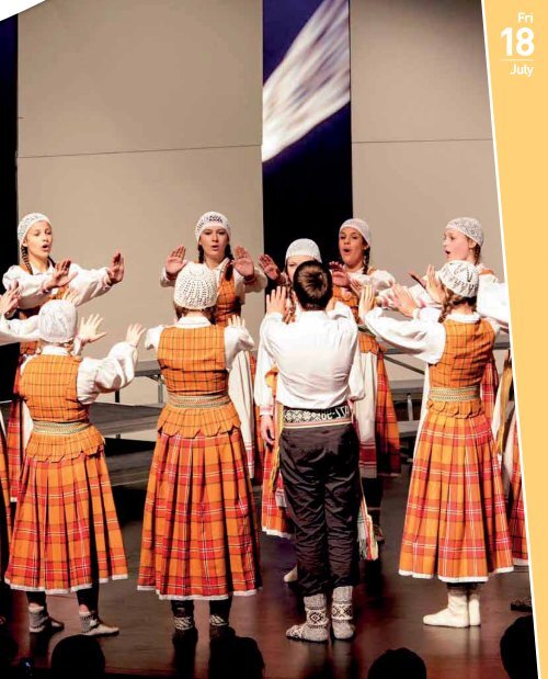 World Choir Games 2014 - Programme