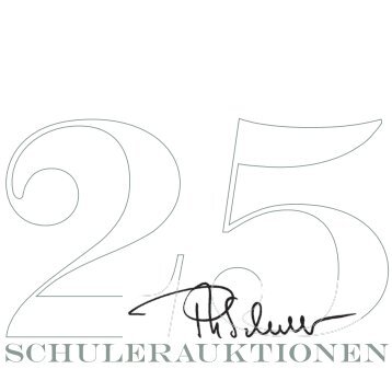 JubilÃƒÂ¤umskatalog 25 Jahre - Schuler Auktionen