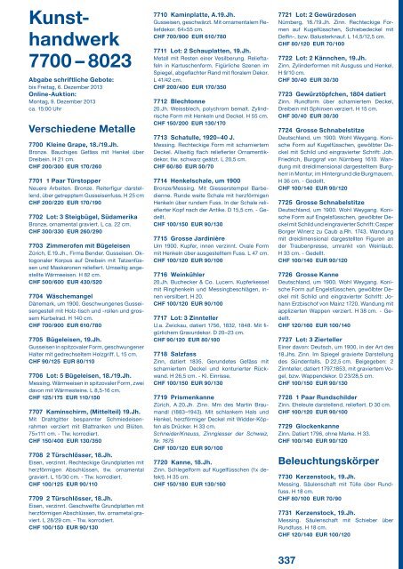 Katalog PDF Blaue Auktion - Schuler Auktionen AG