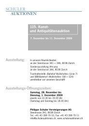 Katalog PDF Auktion im Saal - Schuler Auktionen