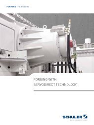 Servo presses in forging applications