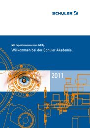 Willkommen bei der Schuler Akademie. - Schuler AG