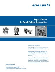 Legacy Series for Small Caliber Ammunition