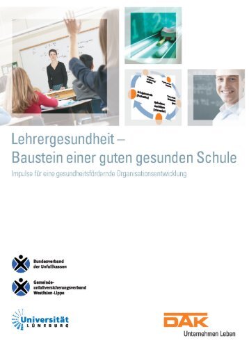 Handbuch Lehrergesundheit - Baustein einer guten gesunden Schule