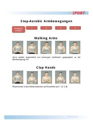 Step-Aerobic Armbewegungen