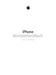 iPhone Benutzerhandbuch