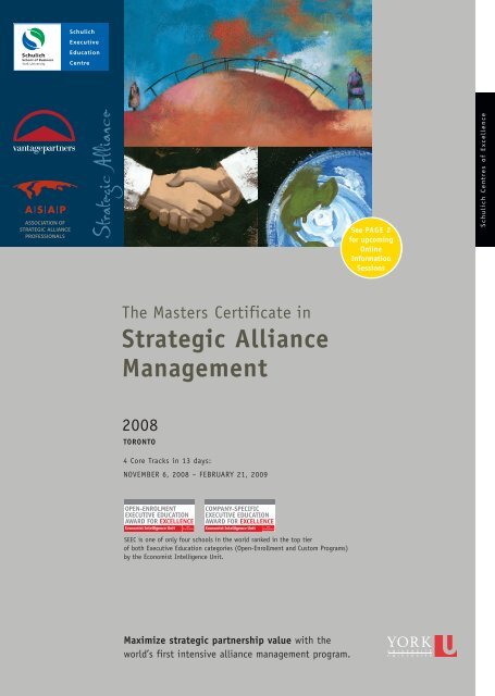 SEEC Masters Certificate in Strategic Alliance Management