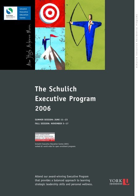 Executive Program - Schulich School of Business - York University
