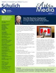 Arts and Media Newsletter 2012.pdf - Schulich School of Business ...