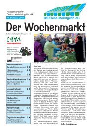 Der Wochenmarkt