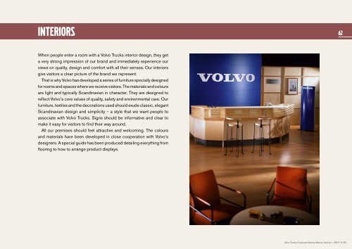 Volvo Trucks Corporate Identity Manual. Version 1, 2007-11-06