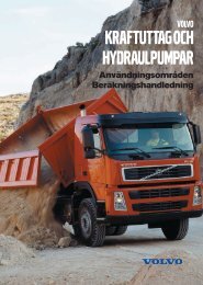 KRAFTUTTAG OCH HYDRAULPUMPAR - Volvo