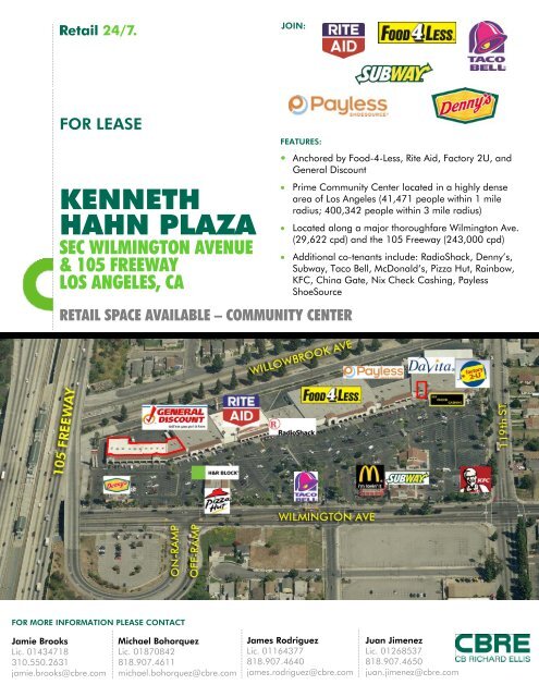 KENNETH HAHN PLAZA - LoopNet