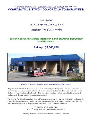 Loopnet Colorado Car Wash For Sale Loopnet Colorado Car Wash For Sale