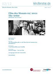 Film des Monats 02/ 2012: The Artist - SCHULKINO.at