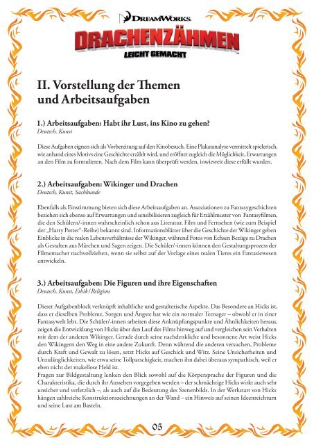 unterrichtsmaterial DrachenzÃ¤hmen.pdf - SCHULKINO.at