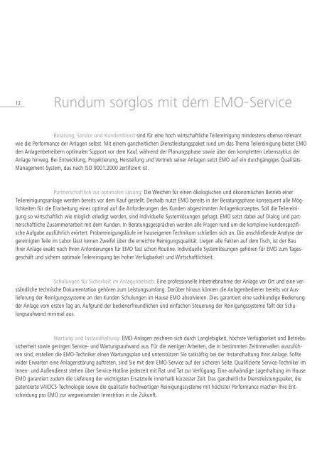 EMO OT Imageprospekt (PDF) - EMO Oberflächentechnik