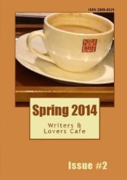 Writers & Lovers Cafe: Spring 2014