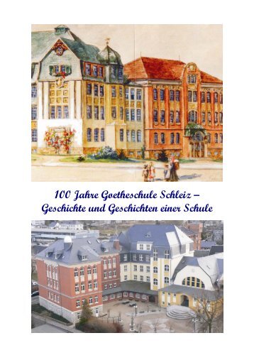 Chronik - Goetheschule - Thüringer Schulportal