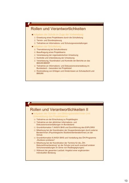 Informationsberatung - Schulpsychologie