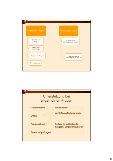 Informationsberatung - Schulpsychologie