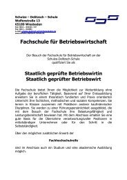 Infoblatt - Schule - Hessen