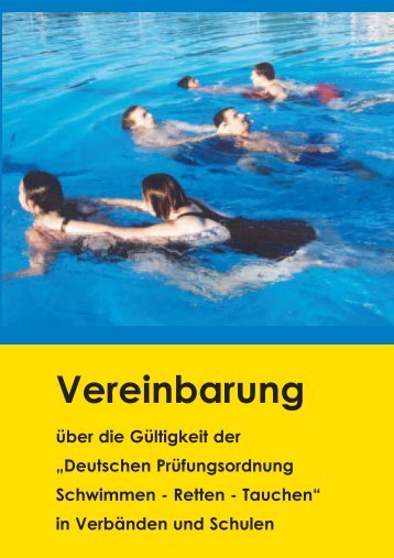 Vereinbarung - Stiftung Sport in der Schule in Baden-WÃ¼rttemberg
