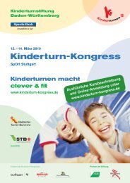 Kinderturn-Kongress - Stiftung Sport in der Schule in Baden ...