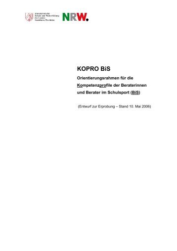 KOPRO BiS - Schulsport-NRW