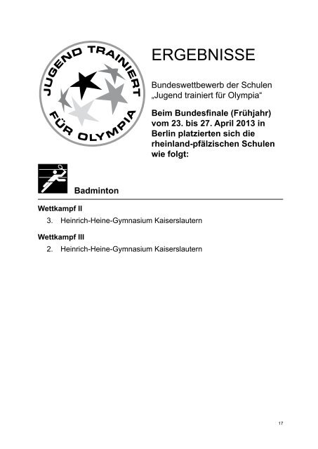 SchulsportbroschÃ¼re - Schulsport in Rheinland-Pfalz