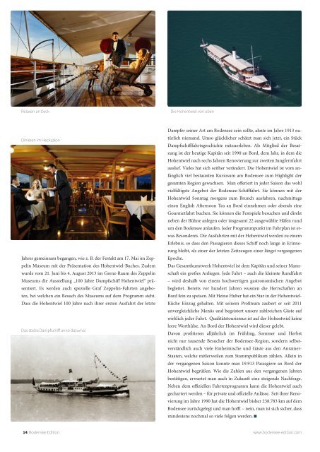 Bodensee Edition - Ausgabe 1 2014