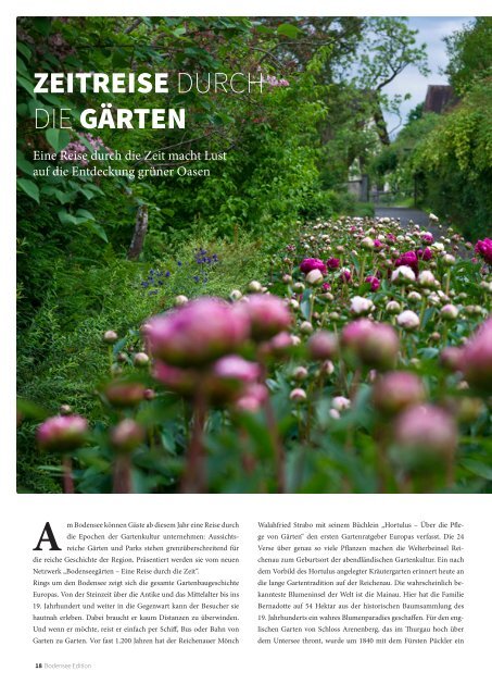 Bodensee Edition - Ausgabe 1 2014