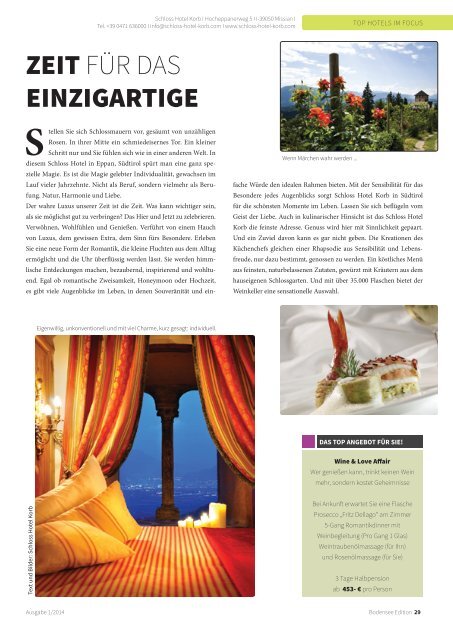 Bodensee Edition - Ausgabe 1 2014