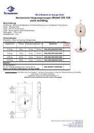 Prospekt in .pdf Format - Schumann GmbH