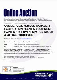 to download a copy of the Online Auction catalogue - Sanderson ...