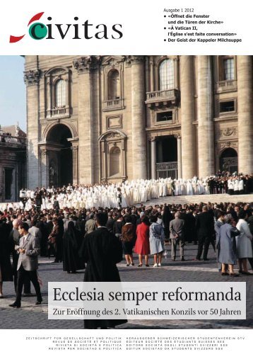 Ecclesia semper reformanda - Schw. StV