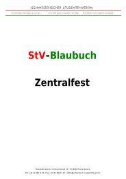 StV-Blaubuch Zentralfest - Schw. StV