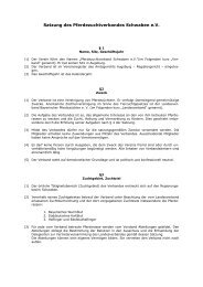 Satzung als pdf-Datei herunterladen - Pferdezuchtverband ...