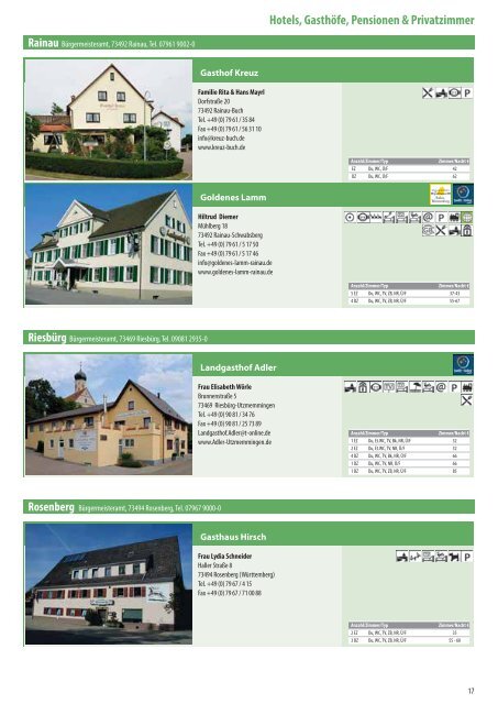 Gastgeberverzeichnis 2013 (pdf, 2,9 MB) - Stadt Aalen