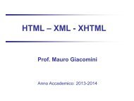 HTML – XML - XHTML