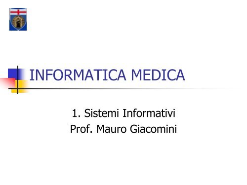 INFORMATICA MEDICA