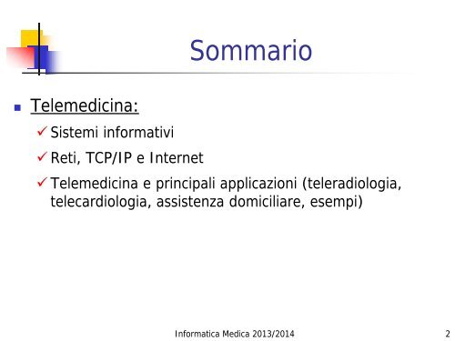 INFORMATICA MEDICA