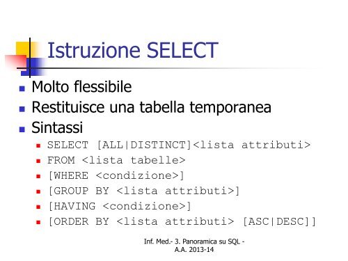 INFORMATICA MEDICA