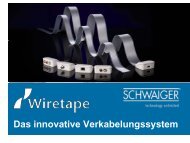 Das innovative Verkabelungssystem - Schwaiger