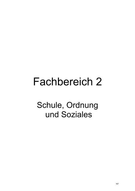 Fachbereich 2 - Gemeinde Schwalmtal