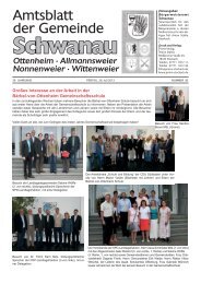 GroÃŸes Interesse an der Arbeit in der BÃ¤rbel-von ... - Schwanau