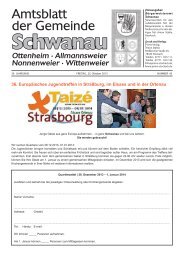 Amtsblatt 43 / 2013 - Schwanau